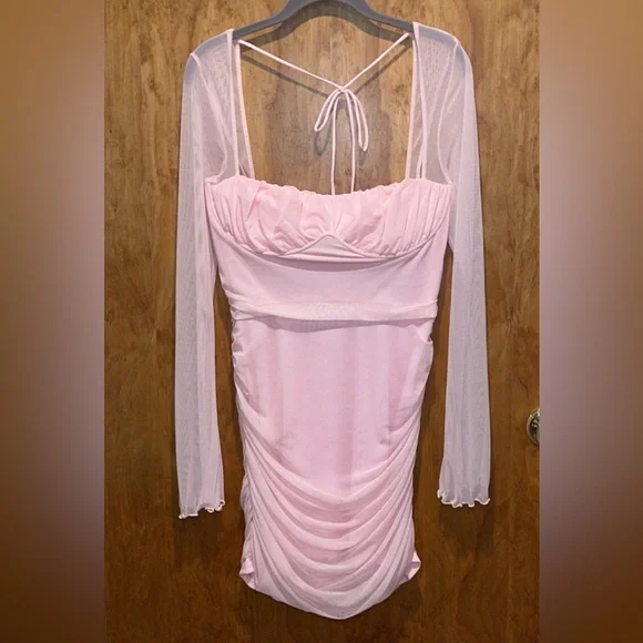 Lucy In The Sky Pink Dress - Picture 2 of 5